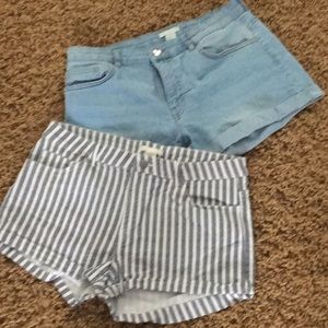 H&M Jean Shorts - 2 pak bundle